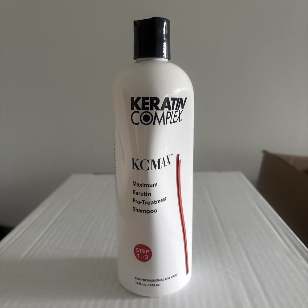 Keratin Complex KCMAX Maximum Keratin Pre-Treatment Shampoo 16oz Step 1 of 3